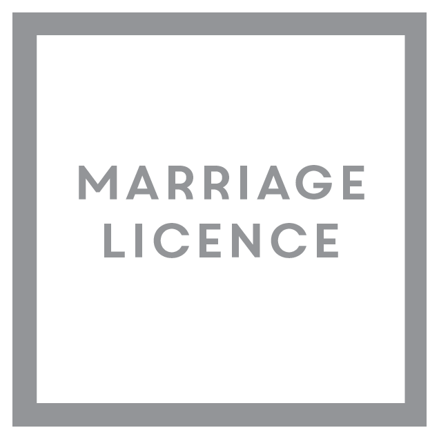 click here for information about wedding licence