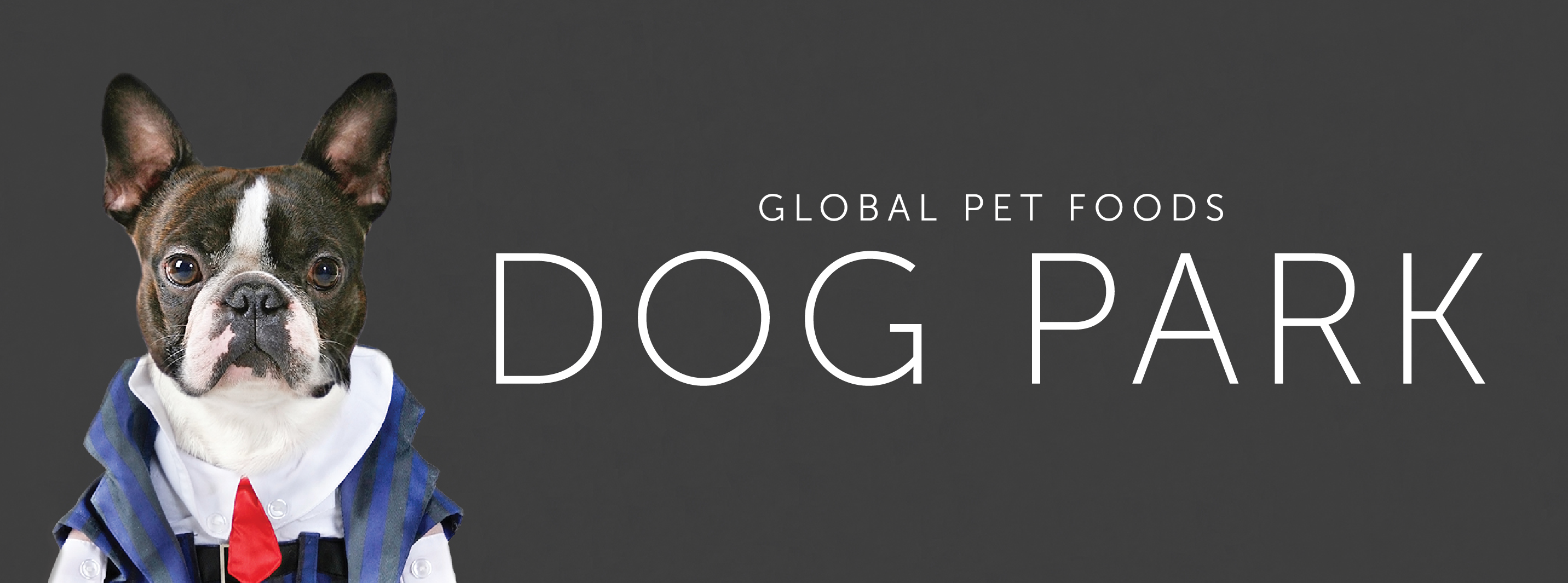 Global Pet Foods Dog Park Banner