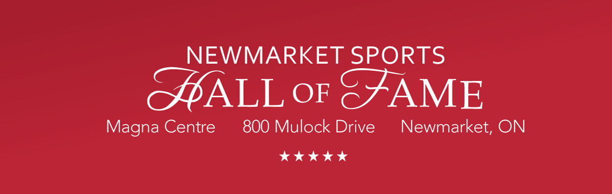 Newmarket Sports Hall of Fame Banner