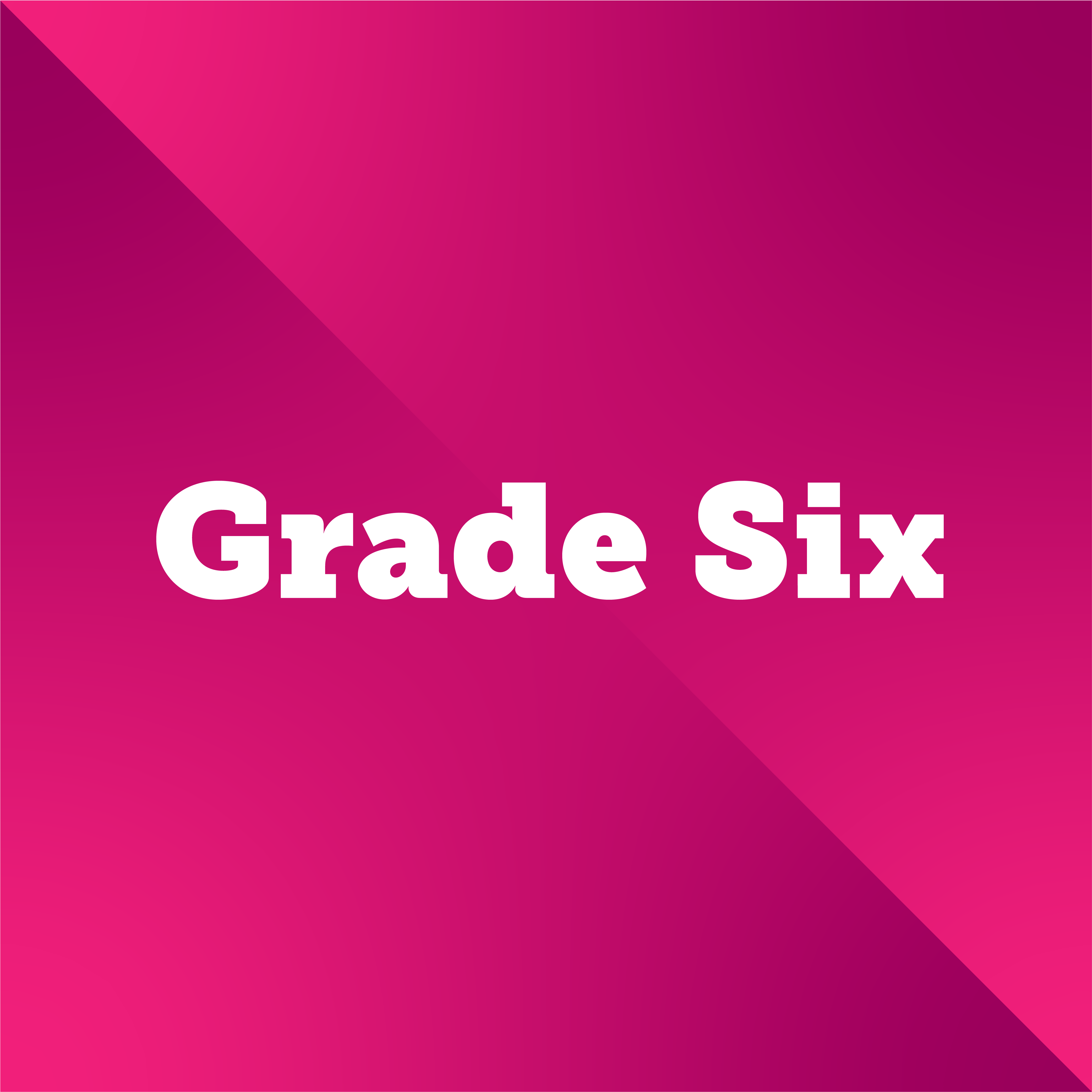 grade six button