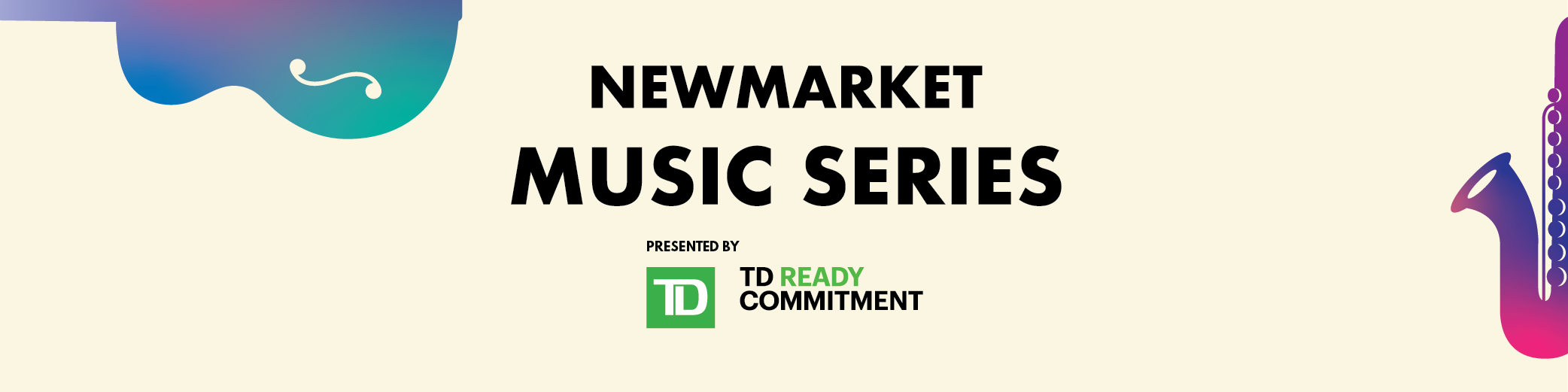 image that reads TD Music Series 2019