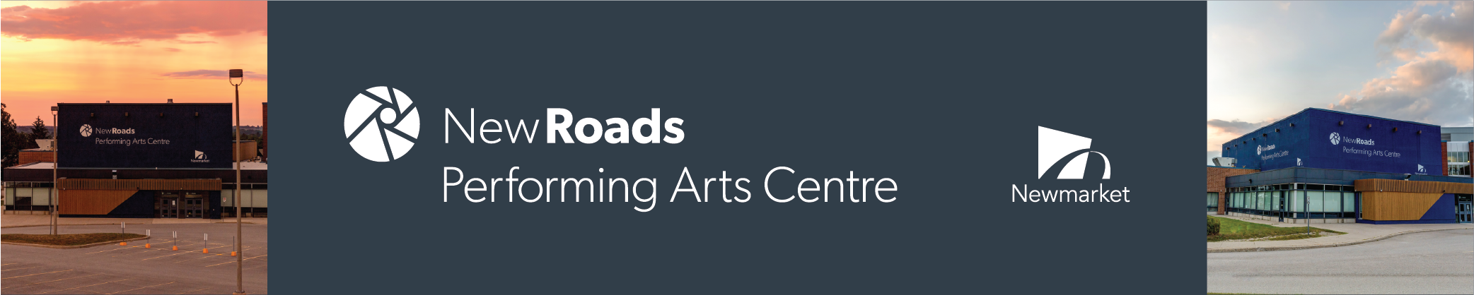 new roads performing arts centre banner